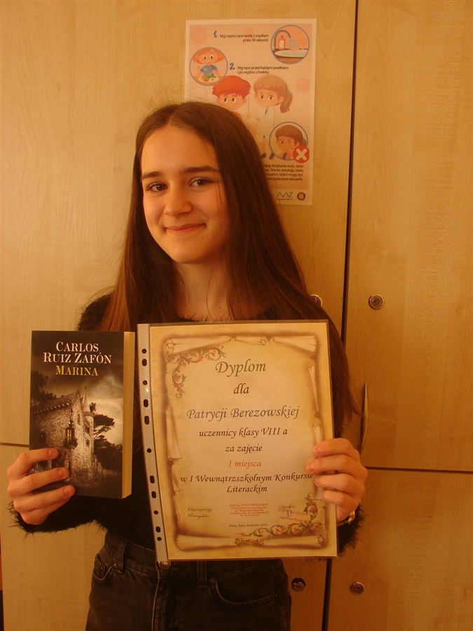 Read more about the article Podsumowane I Wewnątrzszkolnego Konkursu Literackiego