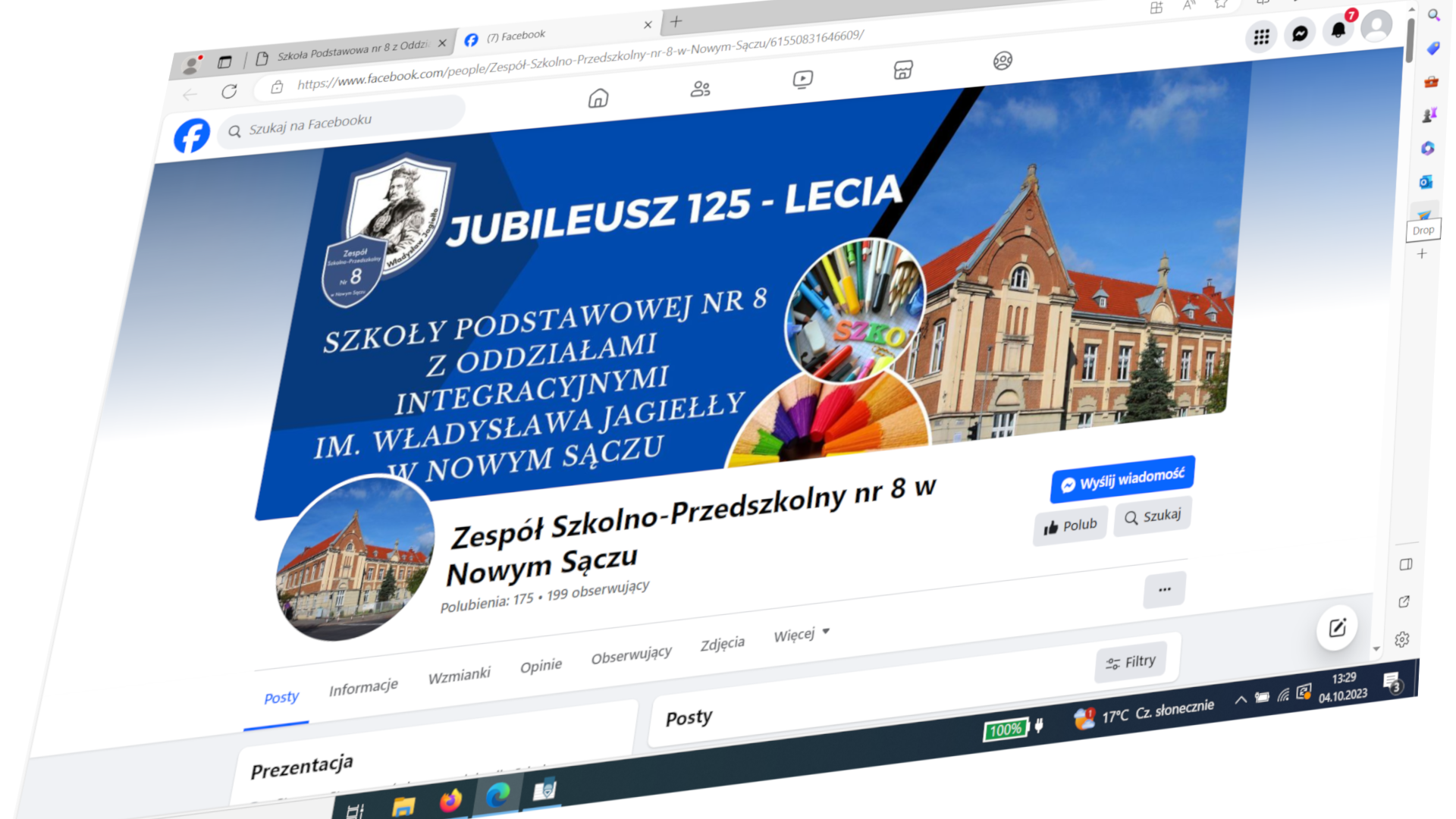 You are currently viewing Zapraszamy do śledzenia aktualności szkolnych na Facebook!