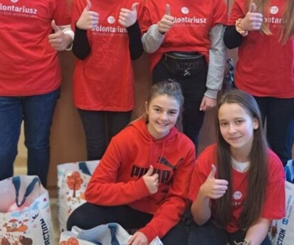 Koło wolontariatu w SP 8 w Nowym Sączu