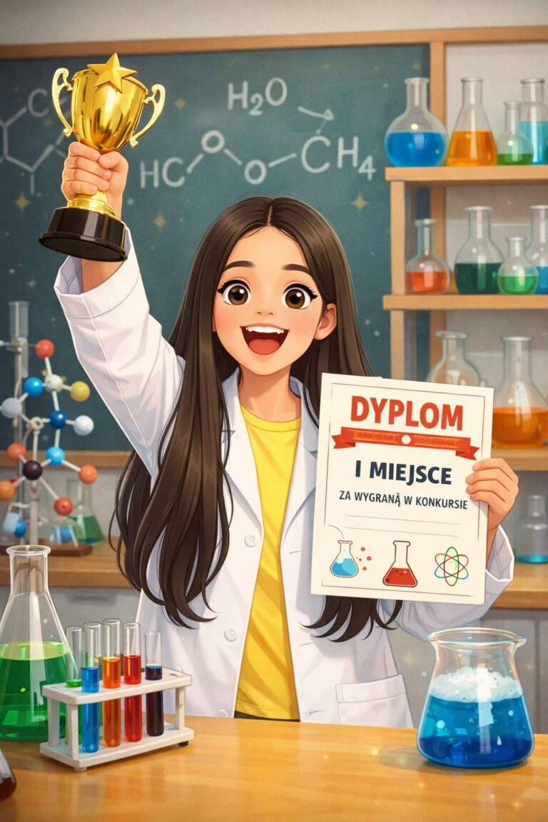 Read more about the article Kwalifikacja do etapu wojewódzkiego Małopolskiego Konkursu  Chemicznego