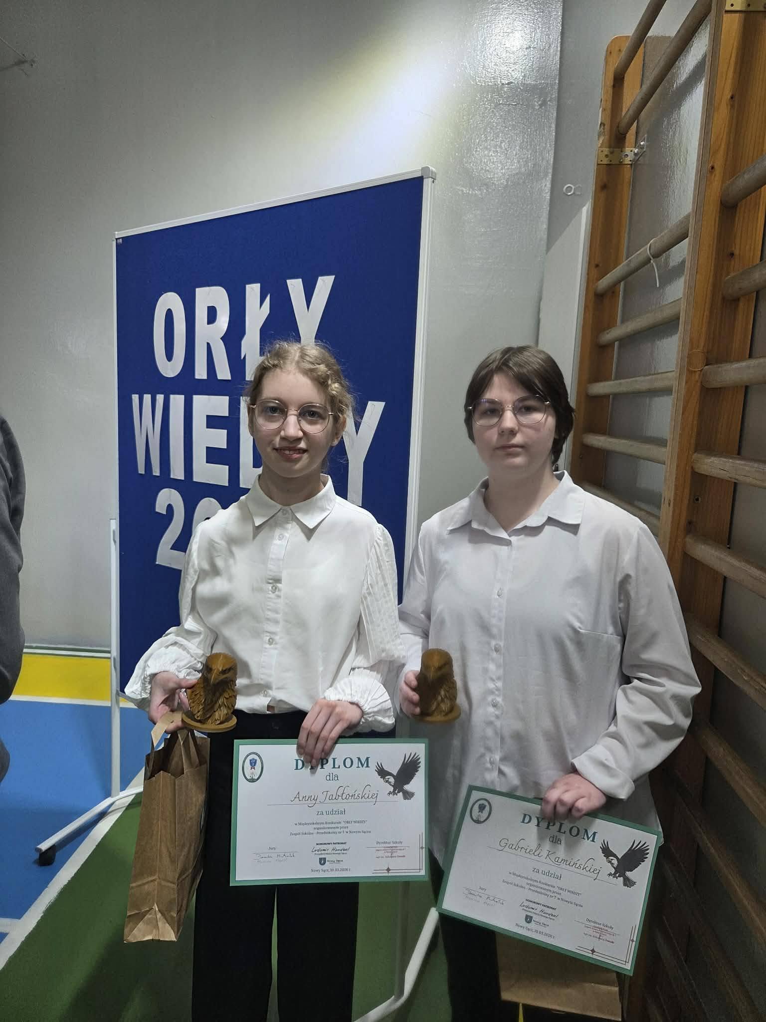 Read more about the article Nasz udział w konkursie „Orły Wiedzy”