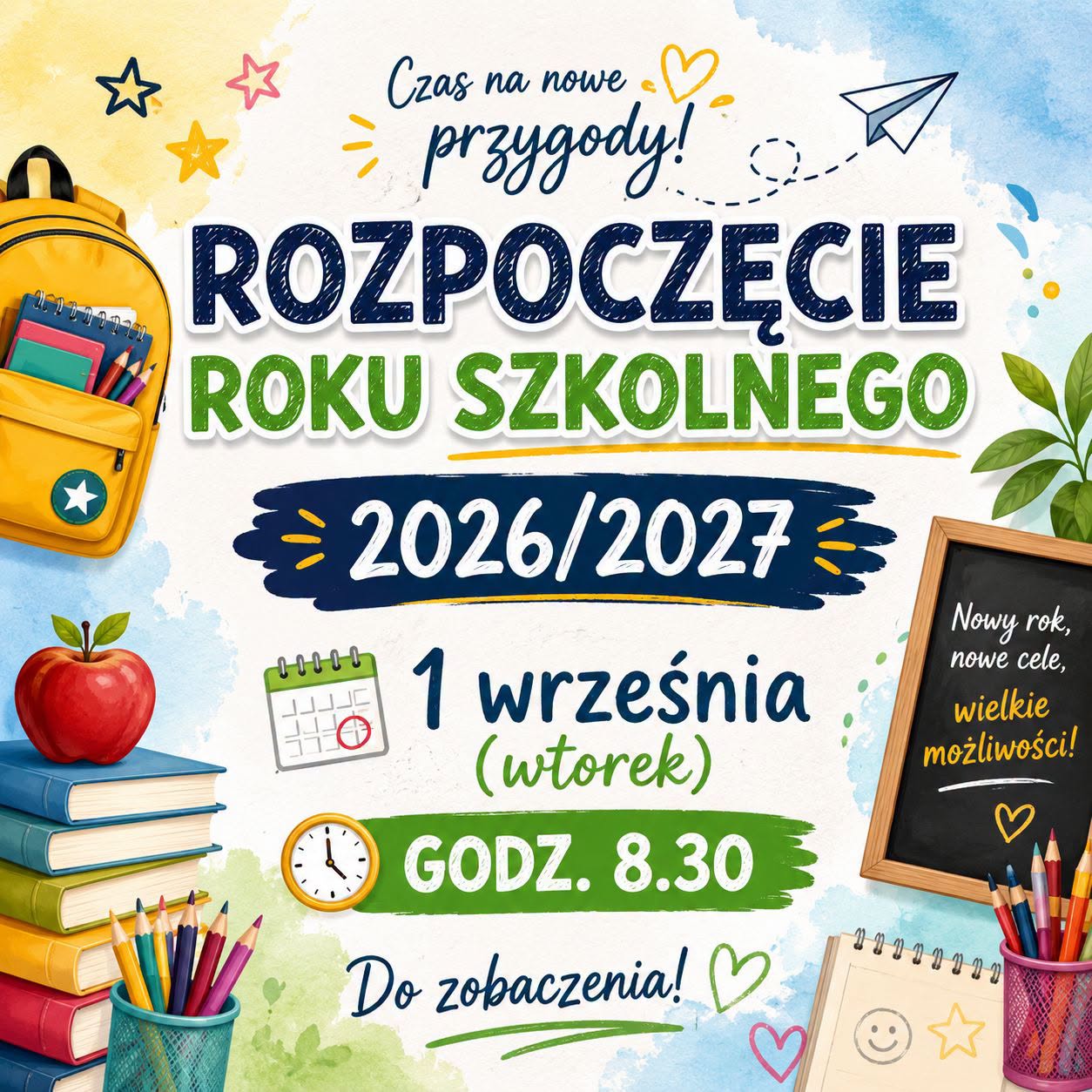 You are currently viewing Rozpoczęcie roku szkolnego 2026/27